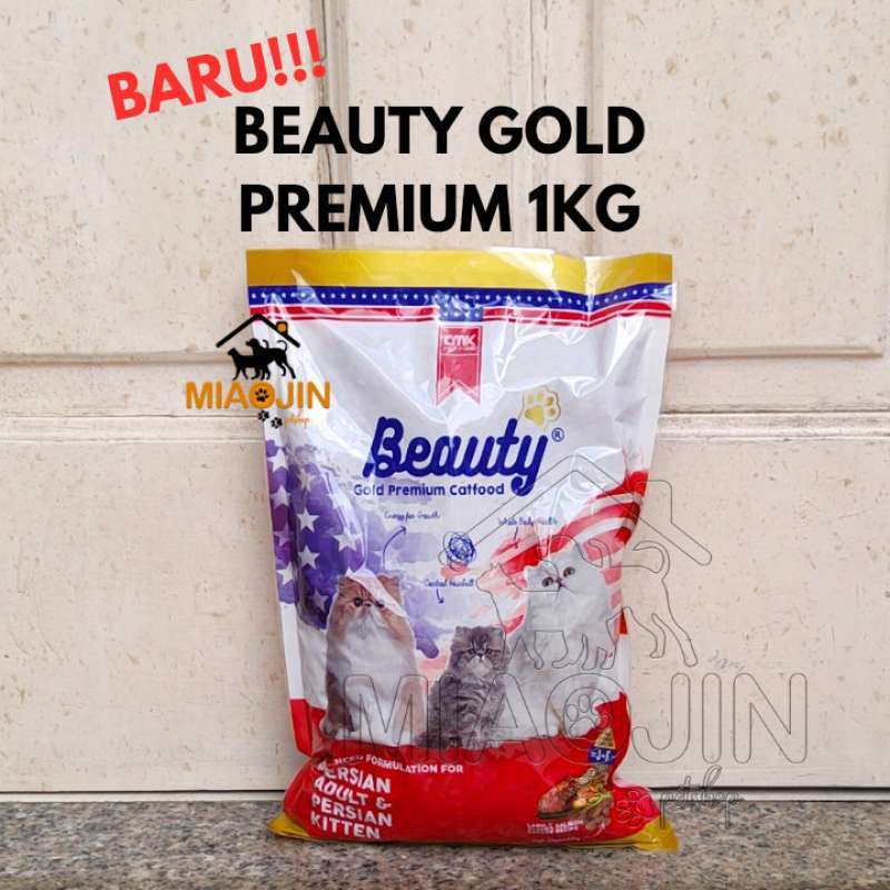 Jual BEAUTY GOLD Persian 1kg PREMIUM Whiskas Supercat Cat Food