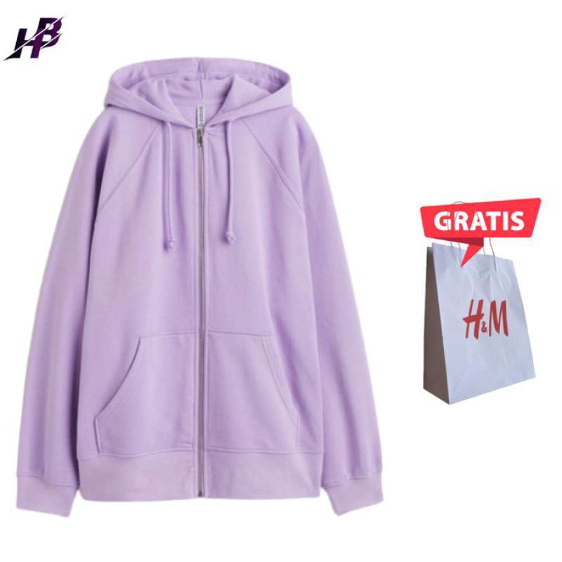 Jual Zipper Hoodie Jaket Hnm Polos Basic Pria Wanita H m Full Tag Lilac M Di Seller 2k Sport Racing Linggajaya Kota Tasikmalaya Blibli