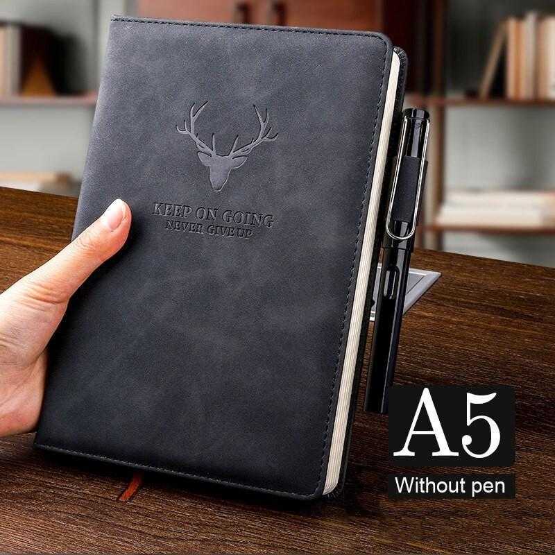 Buku Notebook A5 Tali Hardcover Kulit Tebal Murah