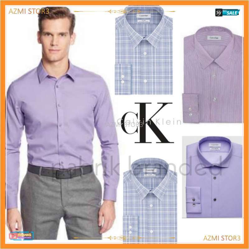 Calvin klein infinite non iron dress shirt on sale