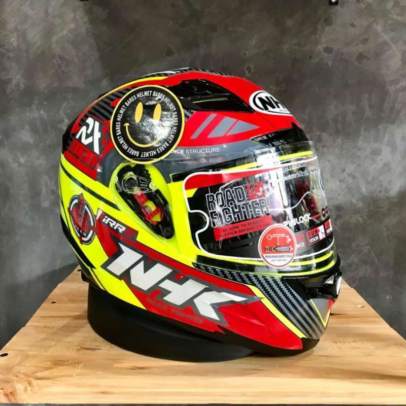 double visor helm nhk full face rx9