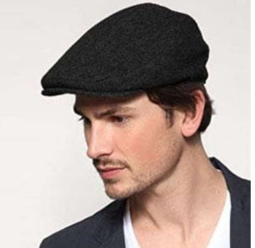 Topi Flat Cap Topi Pet Newsboy Hat pria