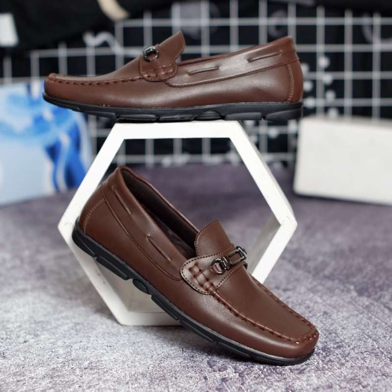 BURAY X SEPATU SLIP ON LOAFERS PRIA DEWASA ARARMOR SINTETIS PREMIUM FORMAL CASUAL SLIP ON PRIA KERJA KANTOR GURU PNS PESTA