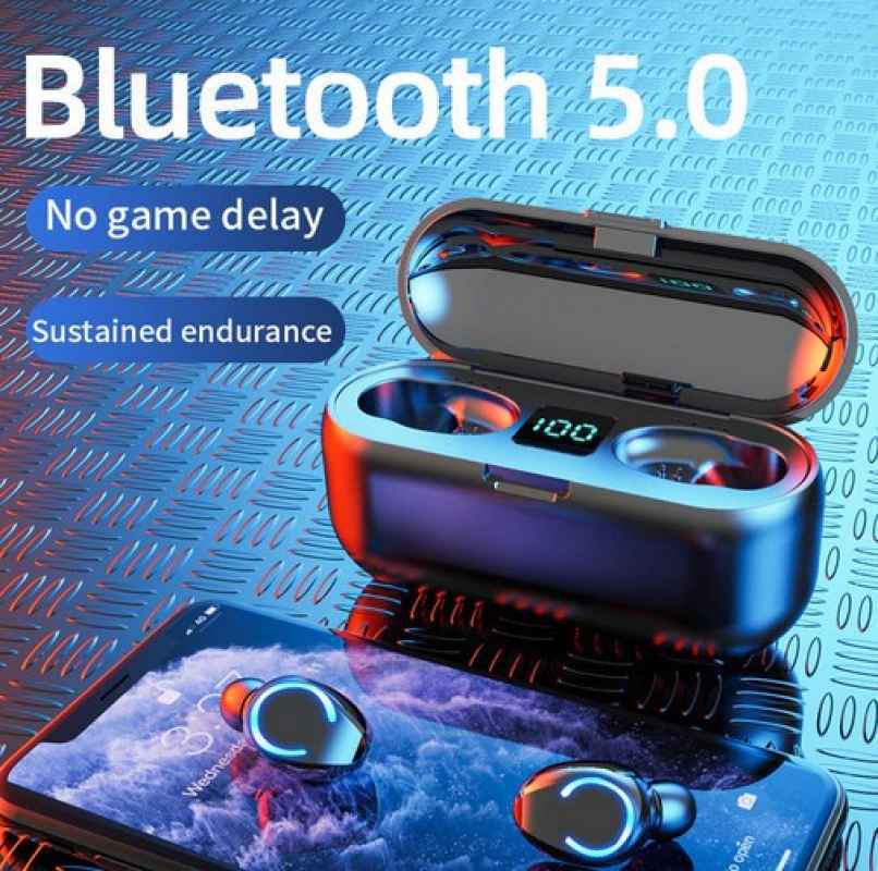 Jual Samsung A8 Plus Headset Earphone TWS Wireless Bluetooth With