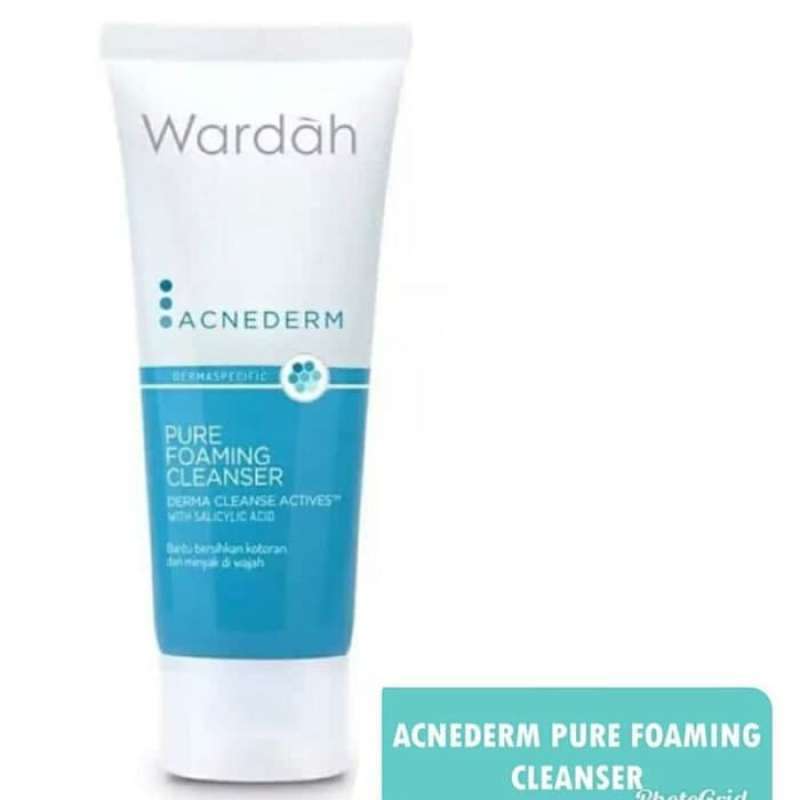 Promo Wardah Acnederm Pure Foaming Cleanser 60ml Diskon 50 Di