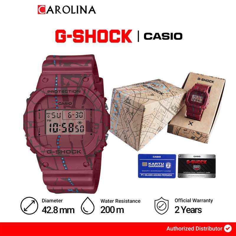Jual Casio Dw5600 Red Original Branded Harga Diskon Murah