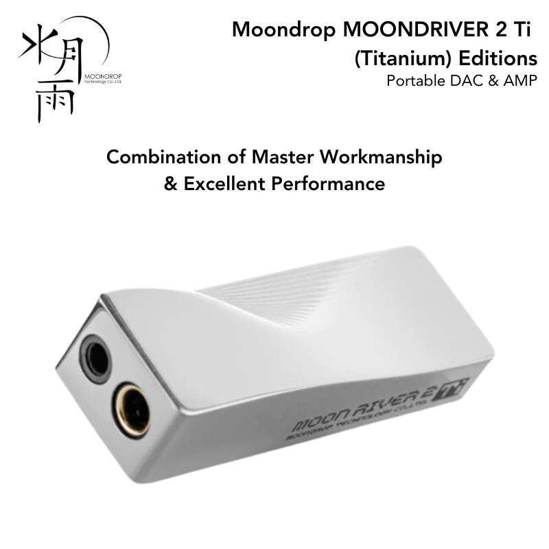 Jual Moondrop Moondriver 2 Ti (titanium) Editions Portable Dac
