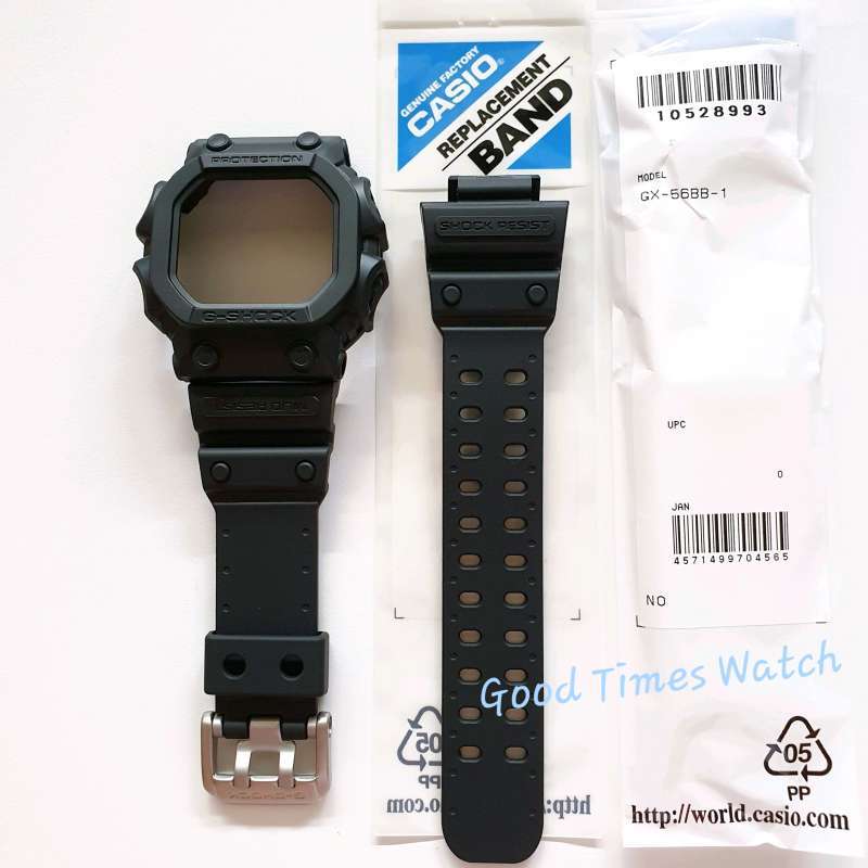 REPLACEMENT BEZEL STRAP G SHOCK GX 56BB 1 GX 56BB GX 56 CASIO ORIGINAL