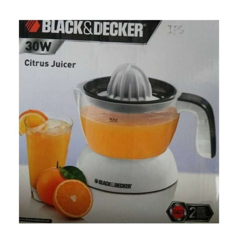 Black and Decker CJ200 Citrus Juicer 220 Volts 50Hz