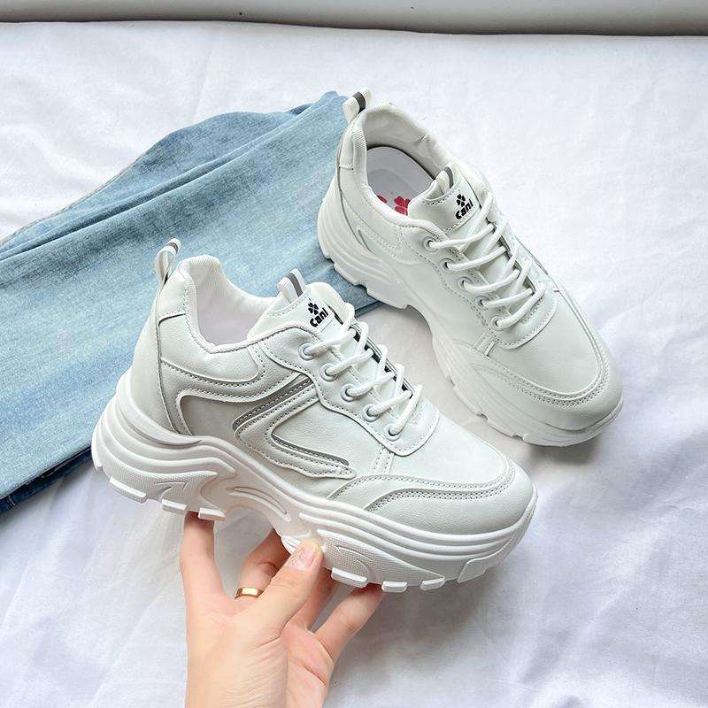 Supervice Songhwa Sepatu Sneakers Wanita Trendy Fashion Korea Import 9206