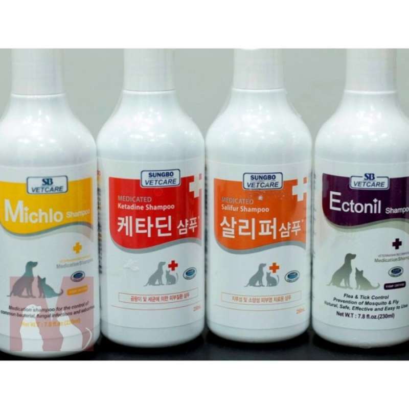 Promo Sungbo Vet Care Ketadine Shampoo Shampoo Jamur Untuk