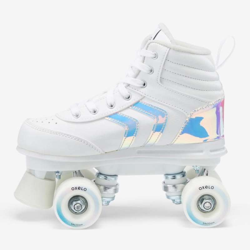 Jual Terlaris Sepatu Roda Anak Perempuan Oxelo Quad 100 JR