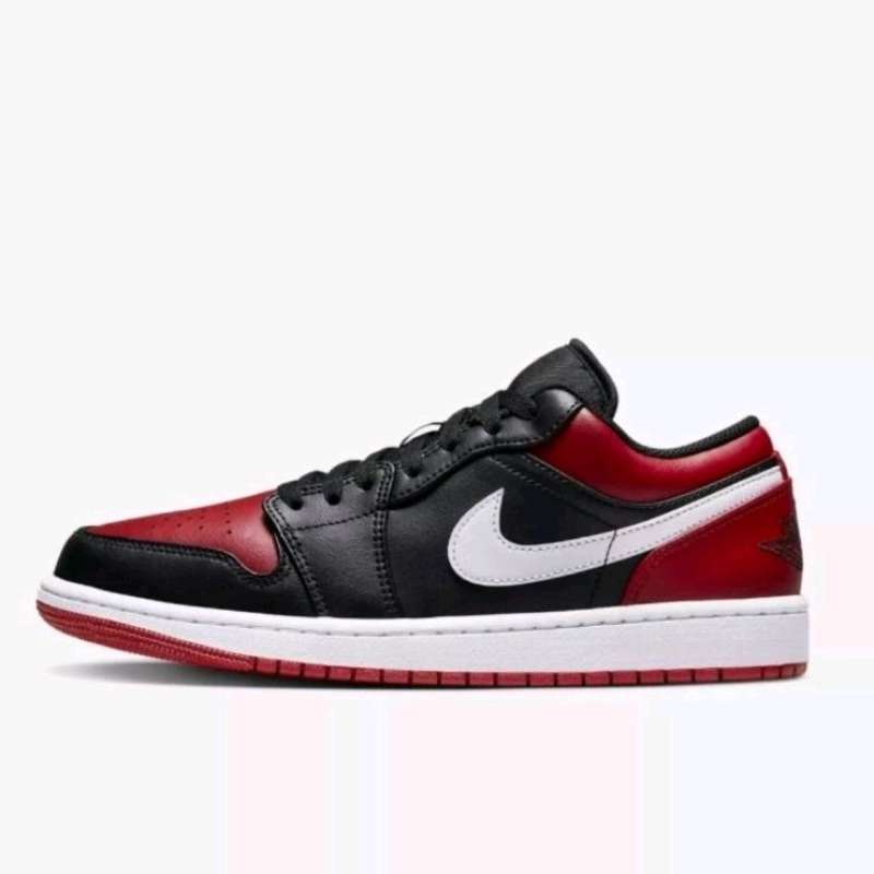 Air jordan 1 shop bred toe harga