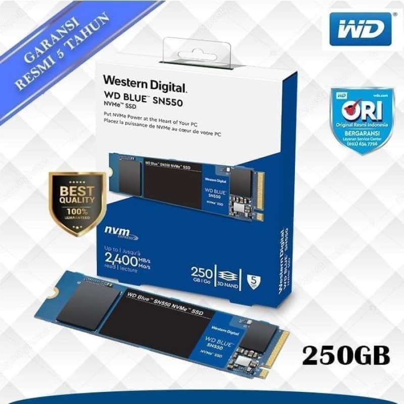 HOT Pcie Wd Blue Sn550 Macbook Pro Ssd 1tb Wd Sn550e SSD