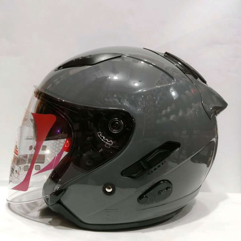 GORILLA GP-3 DOT HELM KYT GALAXY FLAT R SOLID GORILLA GREY