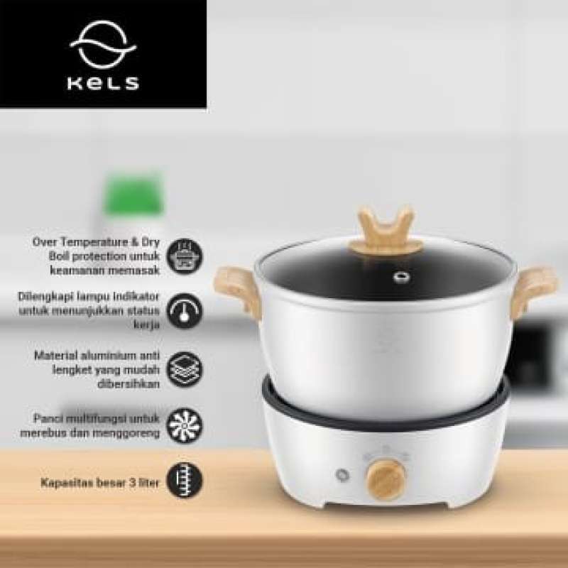 Multi Cooker Putih 3 Liter Kels