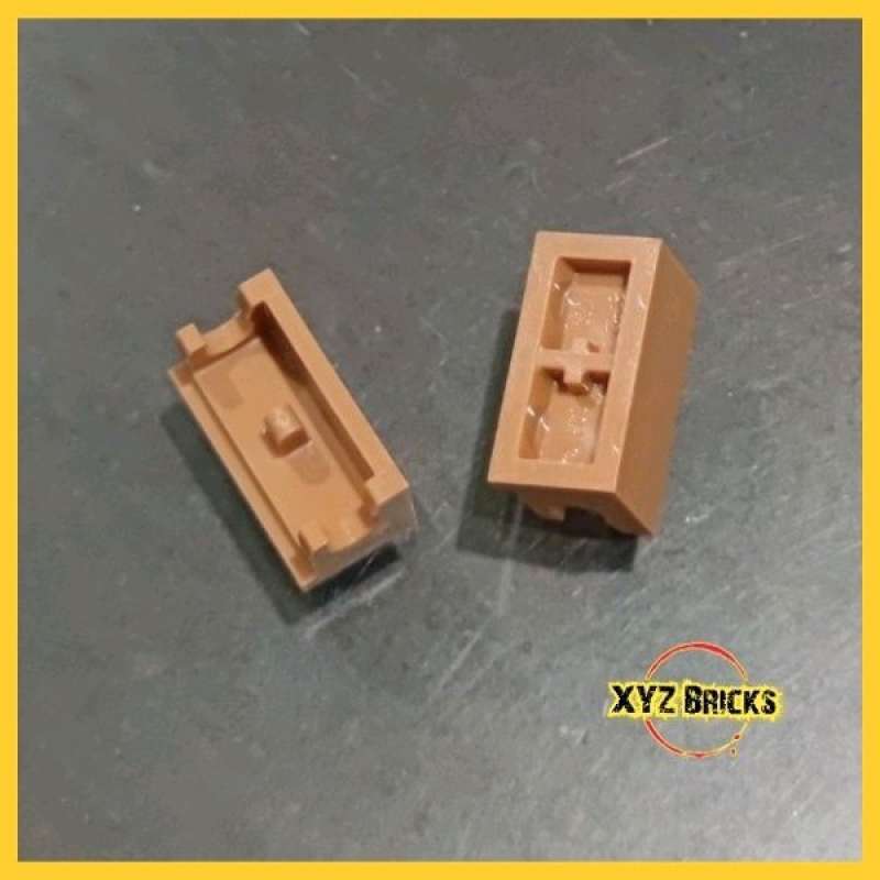 Jual LEGO PARTS 6167642 Rocker Bearing 1x2 Medium Nougat di