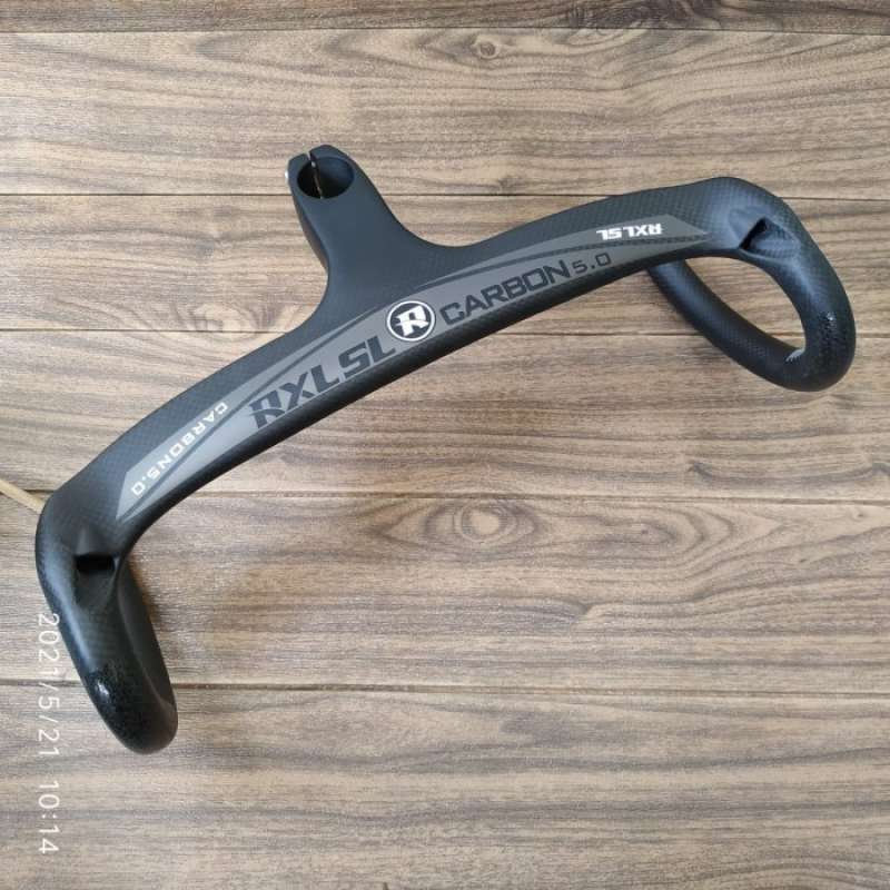 rxl sl carbon 5.0 dropbar roadbike handlebar integrated stem 42 cm