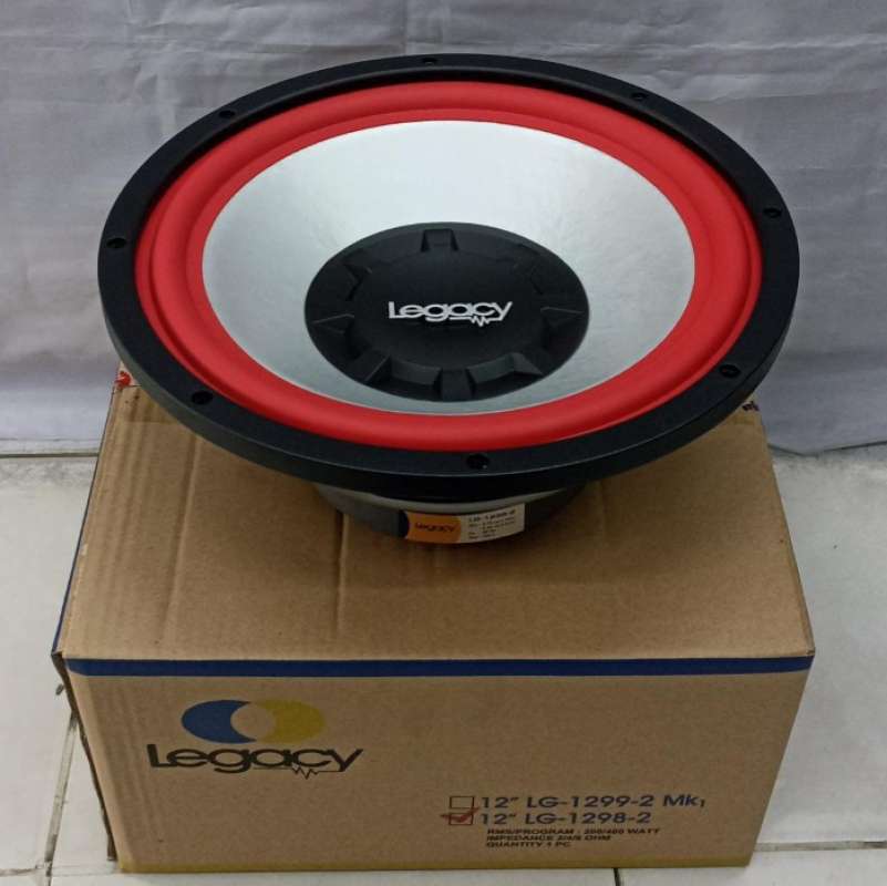 speaker 12 inch subwoofer legacy double coil lg 1298 2