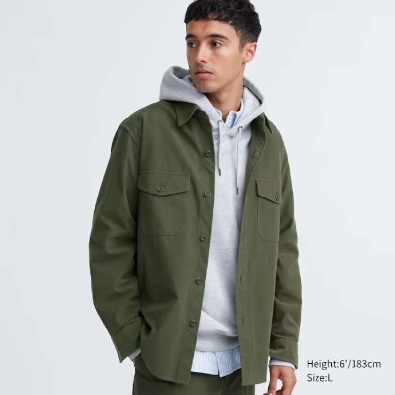 Uniqlo discount olive jacket