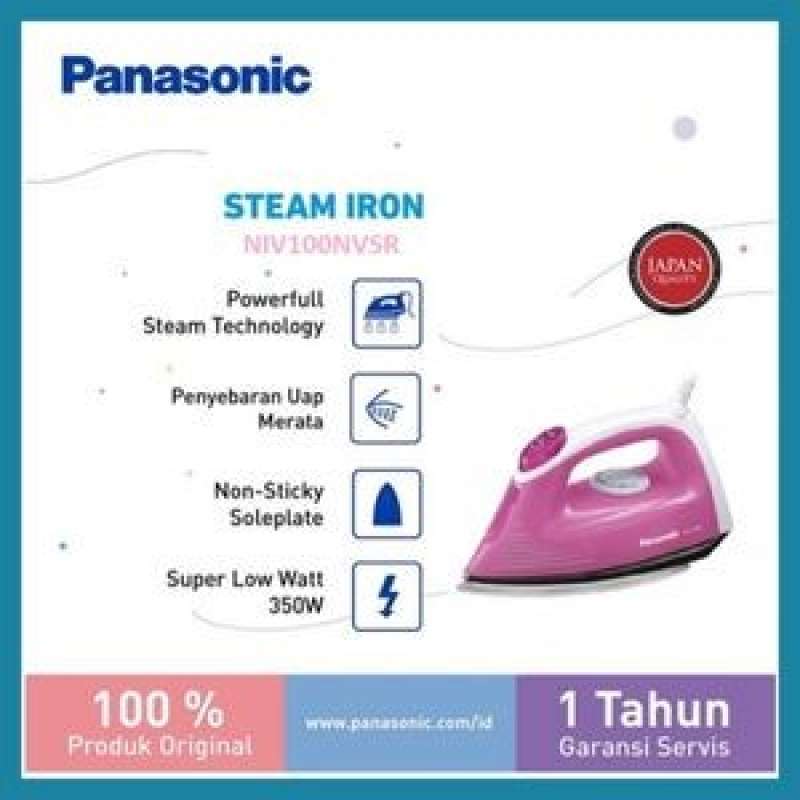 Promo Panasonic NIV100NVSR Setrika Spray 350 Watt Diskon 29