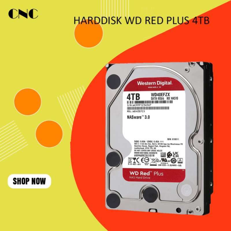 WD Red WD40EFZX HDD 2 台セット