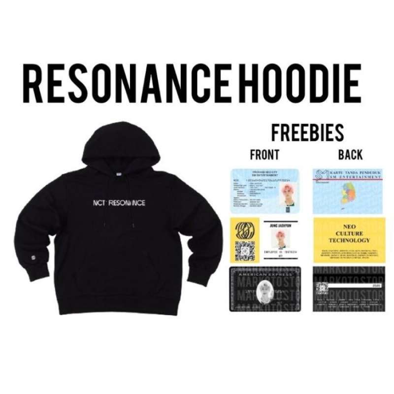 Hoodie nct discount resonance shopee