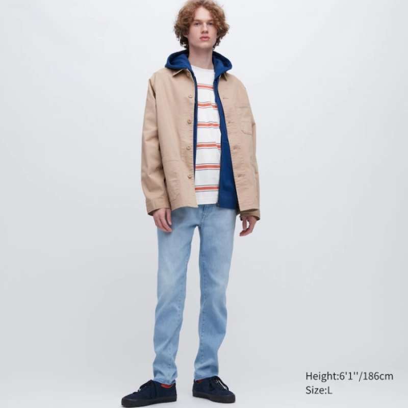 Jual Celana Uniqlo Jeans Ezy Ultra Stretch 455476 Original Cowok