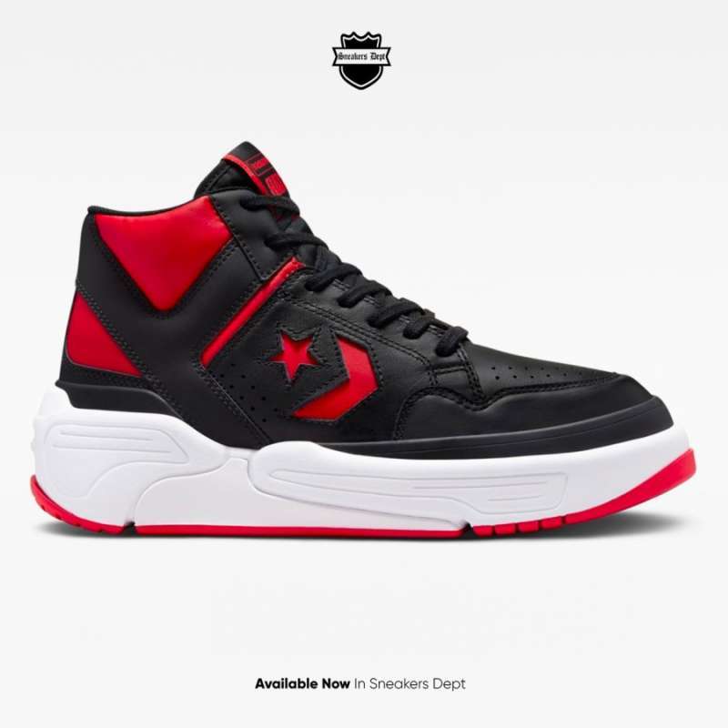 Jual Sepatu Basket CONVERSE WEAPON CX MID COLORBLOCKED LEATHER