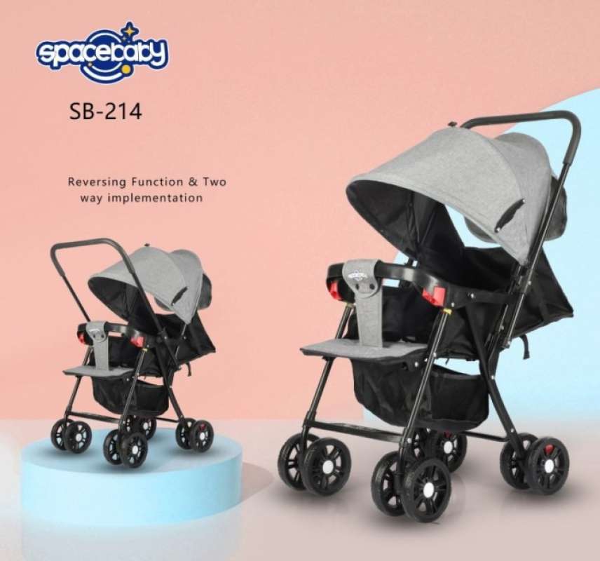 Stroller best sale depan belakang