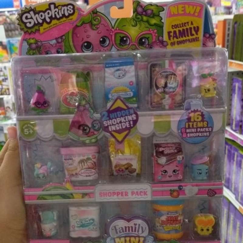 Shopper Pack Shopkins Mini Packs Family Jual Mainan Shopkins
