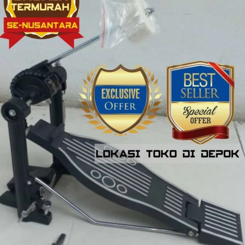 Double pedal shop drum elektrik