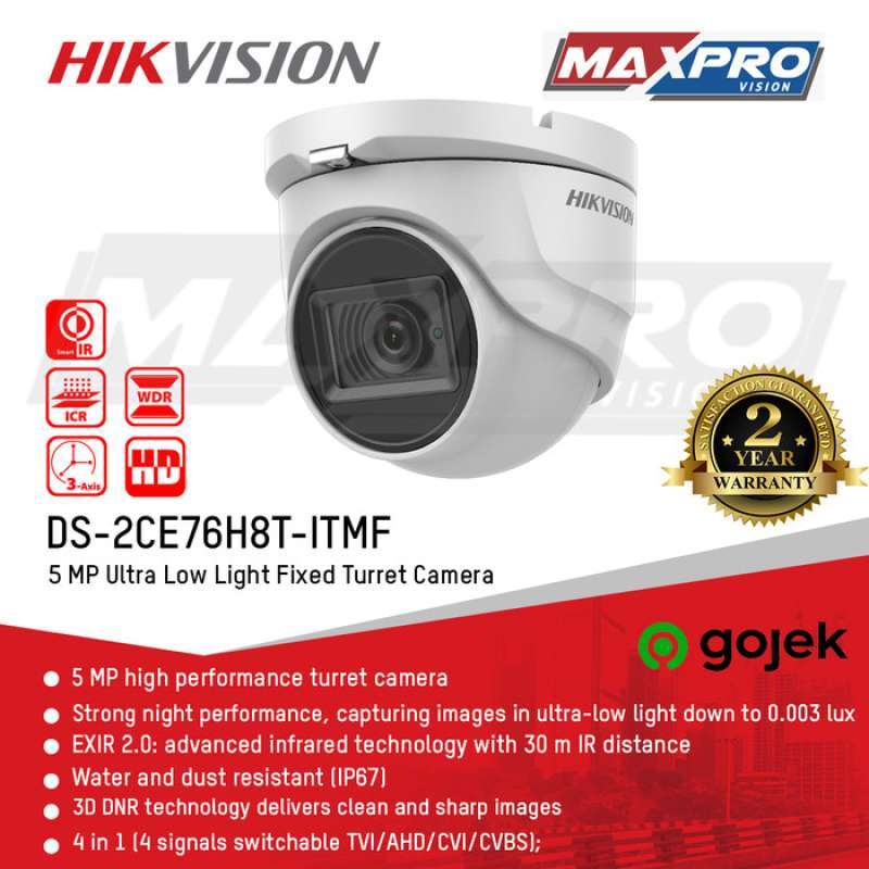 Promo HD CAMERA DS-2CE76H8T-ITMF Diskon 23% di Seller Haria Store -  Cengkareng Barat, Kota Jakarta Barat | Blibli