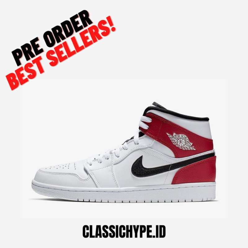 Jual Air Jordan 1 Mid White Chicago Di Seller Classichype.id Villa Gading Mas 1 Block B 26 Kota Medan Blibli