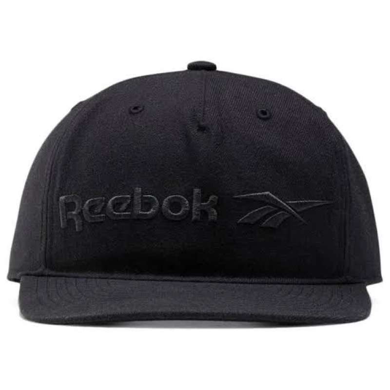 Jual ORI TOPI REEBOK CLASSICS VECTOR FLAT PEAK CAP BLACK di