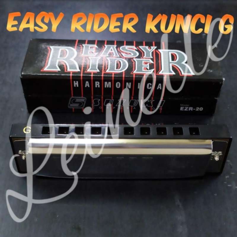 Jual Harmonika Suzuki Easy Rider Harmonica Kunci G di Seller