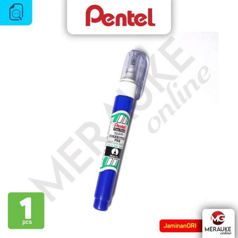 Jual PENTEL Correction Pen / Tip-Ex ZL62-W 7ml di Seller Merauke Online  Official Store - Cibadak-2, Kota Bandung