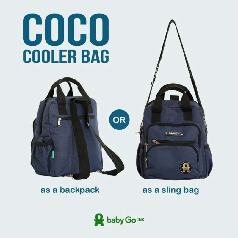 Promo Babygo Inc Coco Mini Cooler Bag Tas Asi Sling Backpack