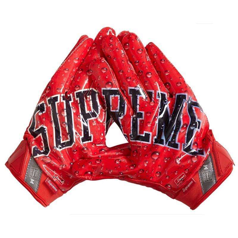 supreme nike gloves black