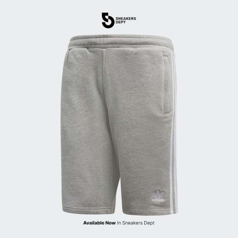 Originals 3-stripe jersey shorts in grey dh5803 clearance
