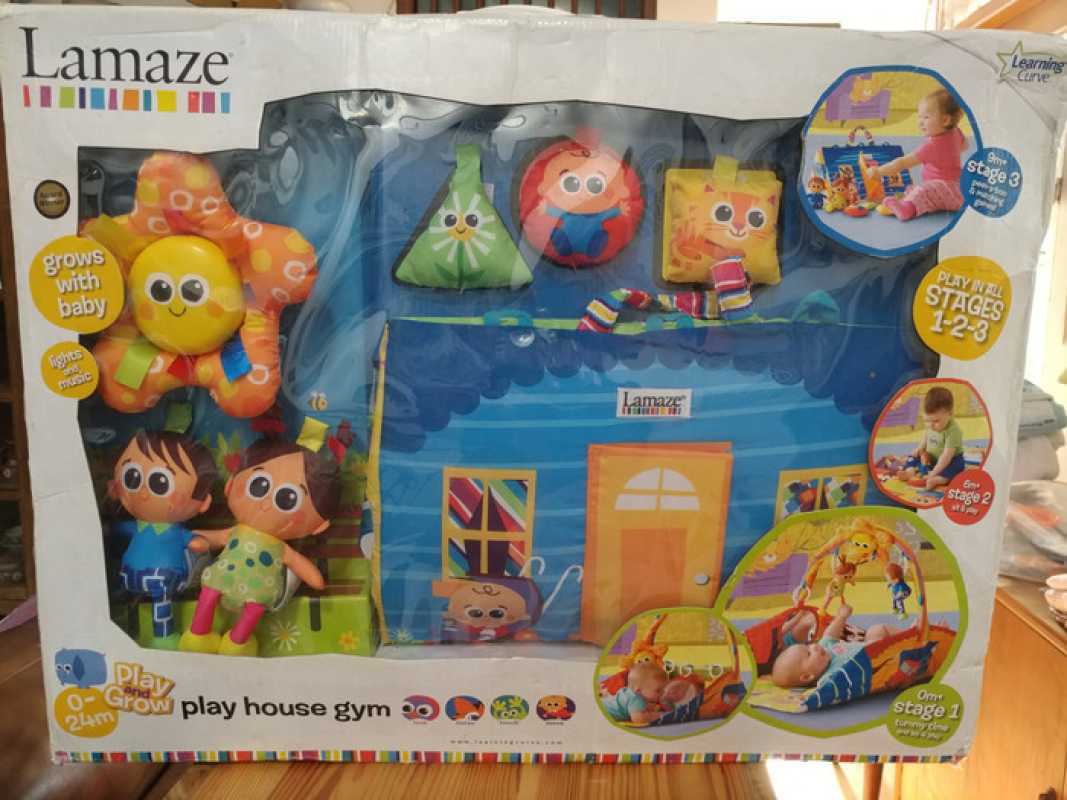 Lamaze pyramid hot sale playhouse gym