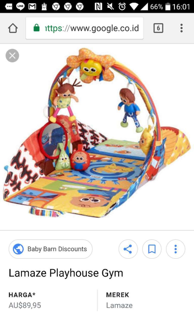 Lamaze Playhouse Gym