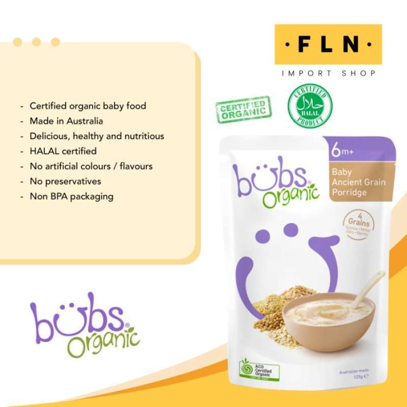 Bubs organic shop ancient grains