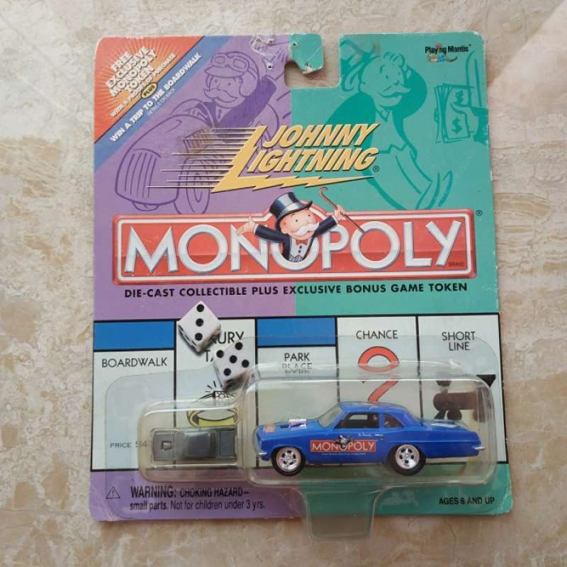 Jual Johnny Lightning Monopoly No Hotwheels Car With game Token