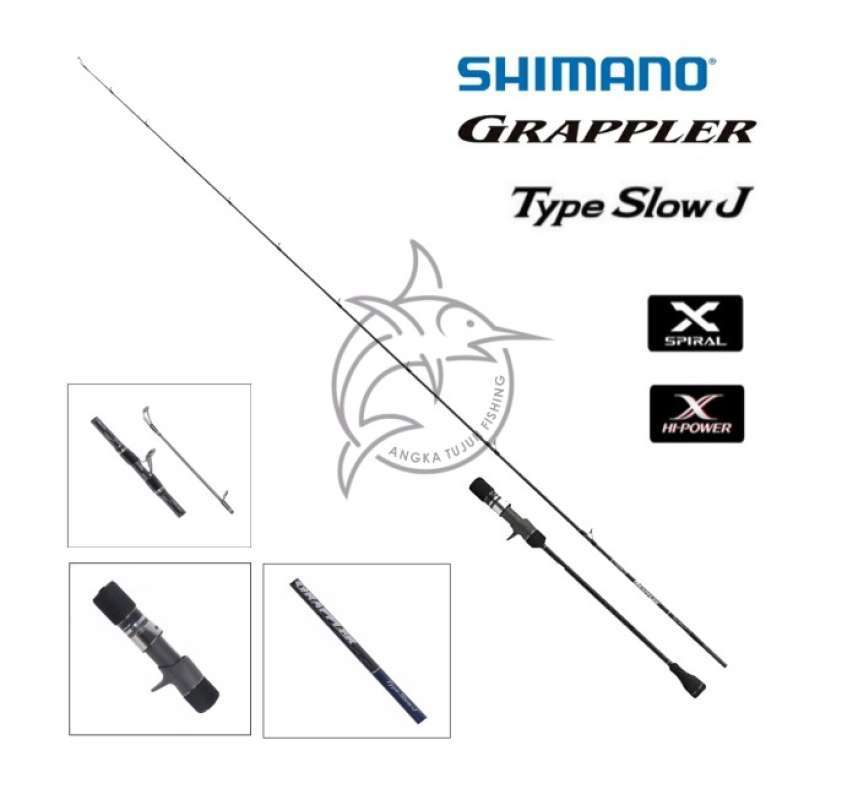Promo Shimano Grappler Type Slow J Rod Joran Pancing Slow Jig