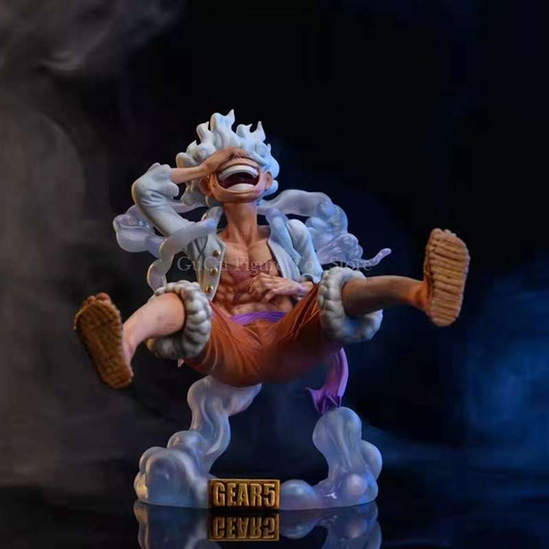 One Piece Figures - 23cm Gear 5 Luffy Anime PVC GK Statue Action