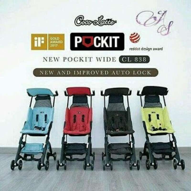 Jual Cocolatte Pock It stroller 838 UPGRADED di Seller Sentral