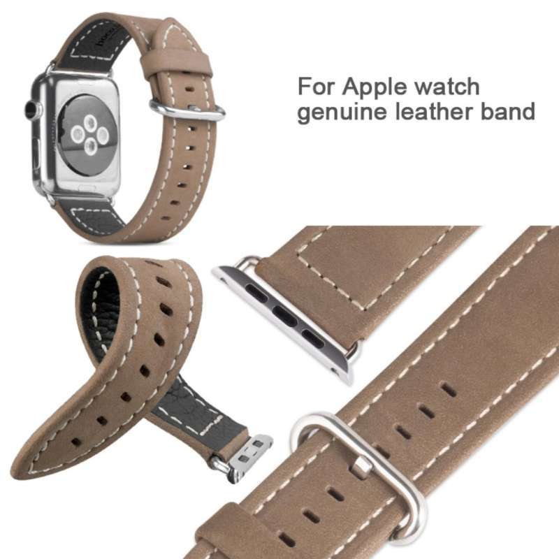 Hoco Luxury Style Leather Band Apple Watch 38/40/41mm Brown