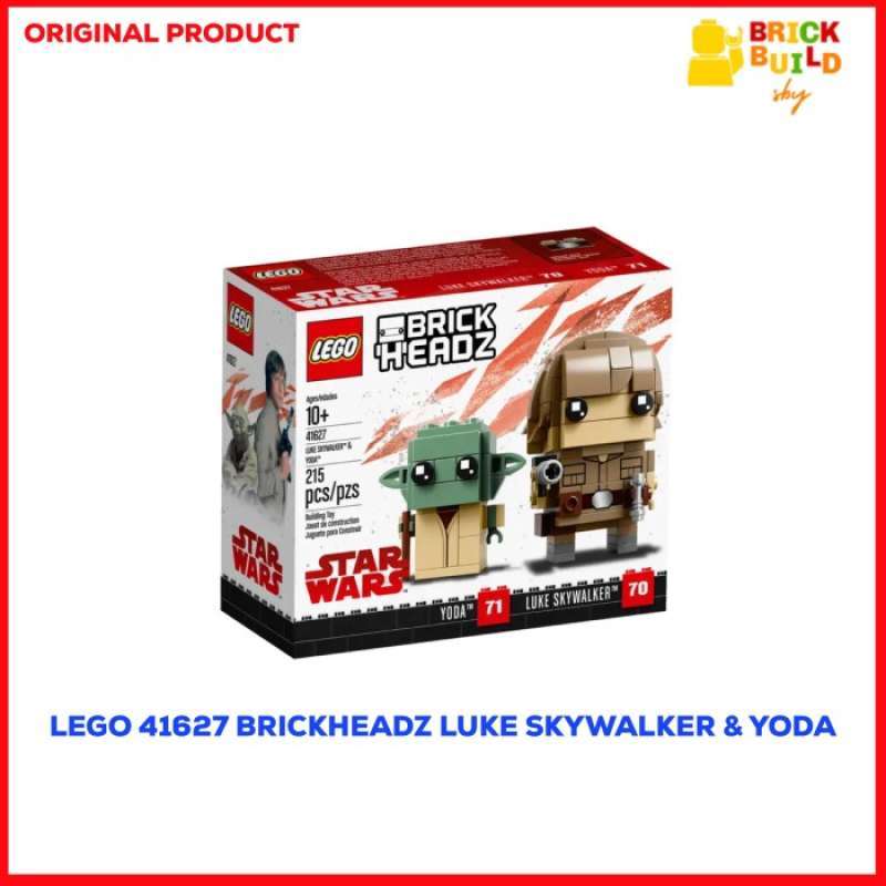 Promo Lego 41627 Brickheadz Luke Skywalker Yoda Diskon 23 Di Seller Venomancer Store Kebon Kacang Kota Jakarta Pusat Blibli