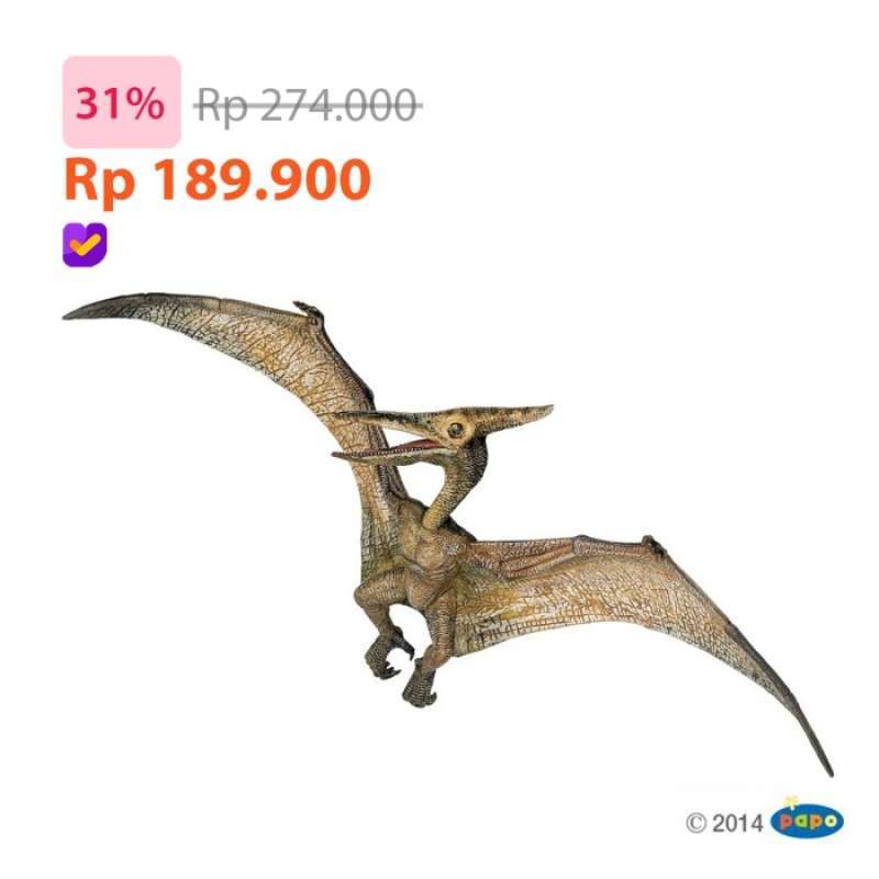 Promo Papo 55006 Pteranodon Dinosaur Model Diskon 26 di